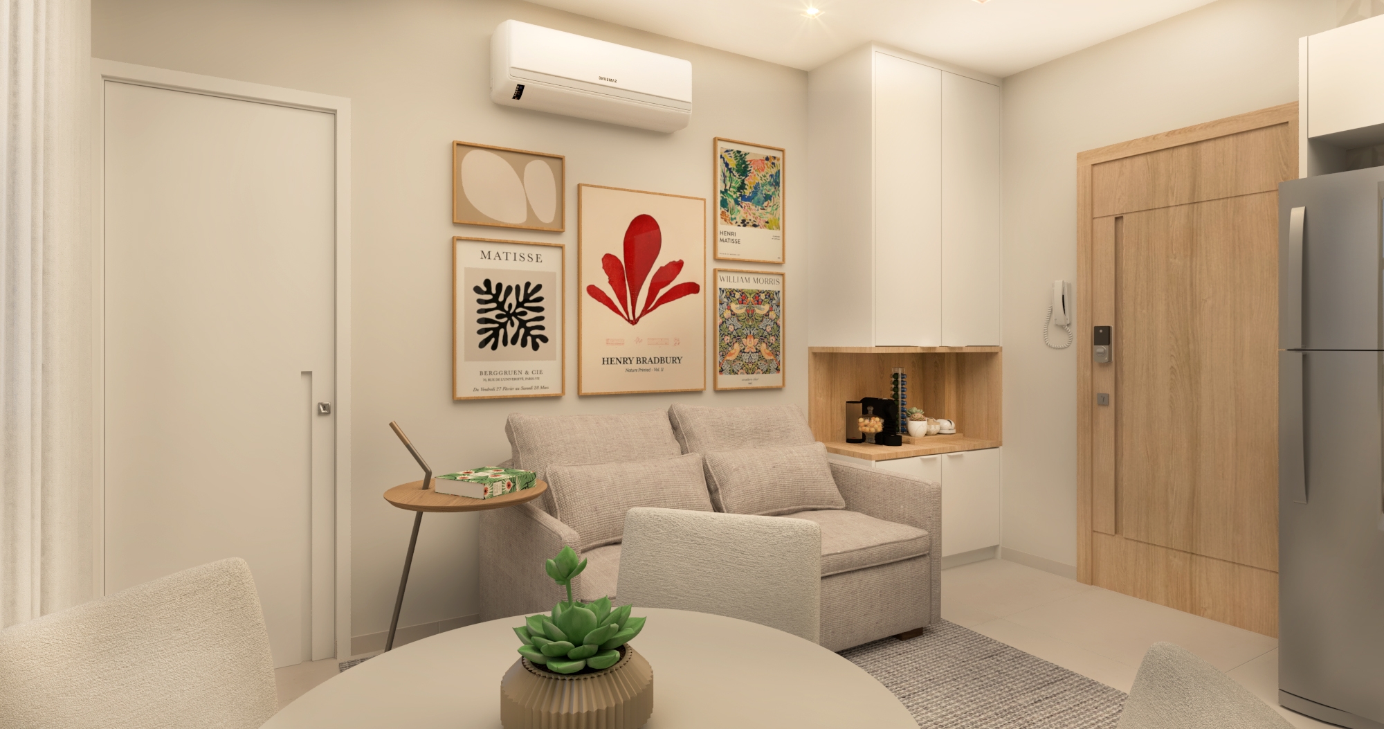 Apartamento Rua Decio Vilares - 35,67 m²